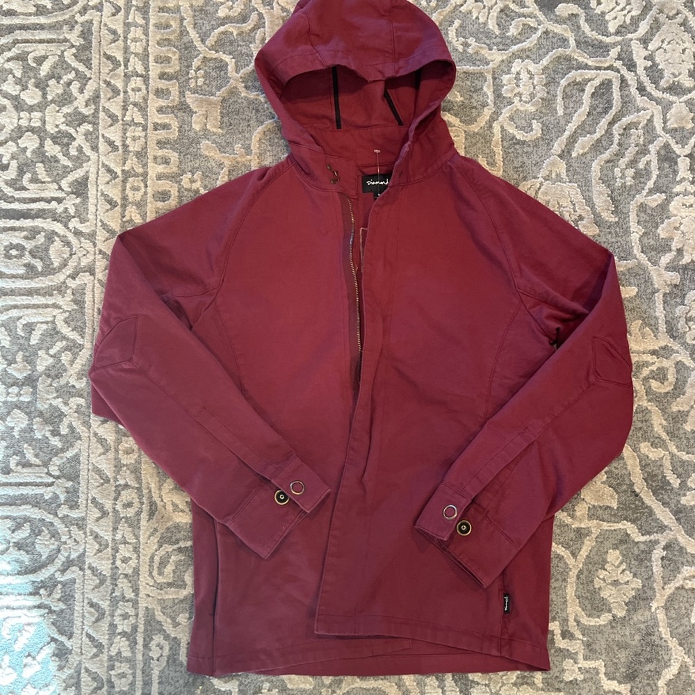 Maroon Diamond Supply & Co. Zip Up Jacket